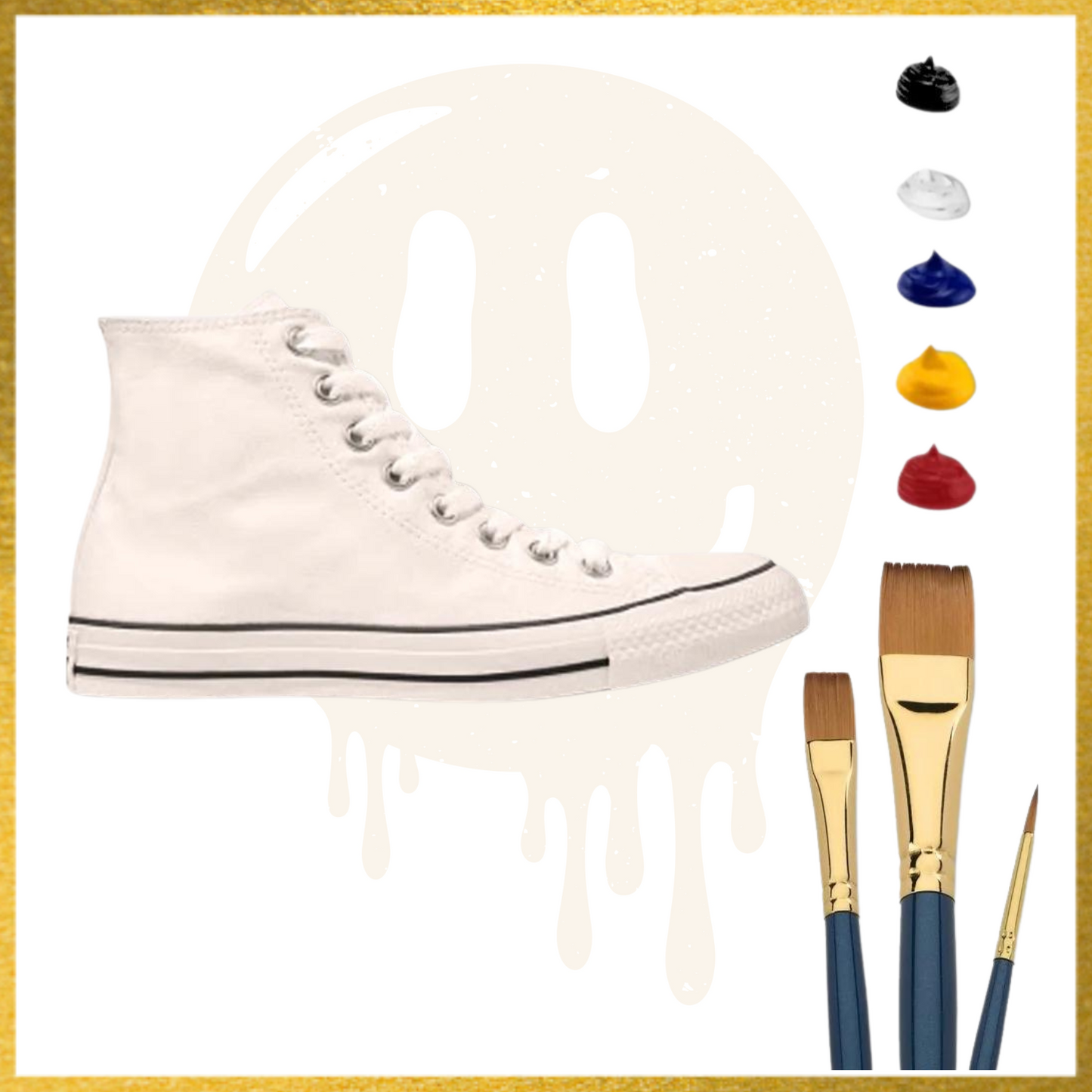 Deluxe High-Top Sneaker Painting Kit