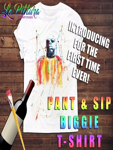 Paint and Sip: Biggie Tee event!