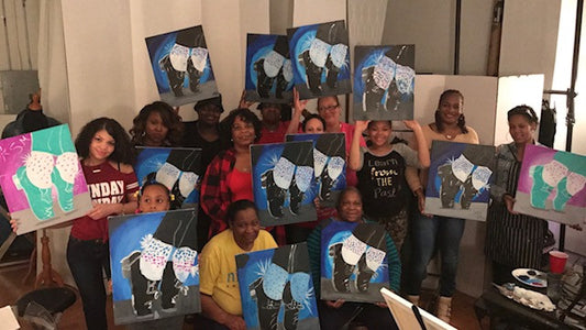 April 9: Shanelle's Painting Party (Paint It, Just Paint It)