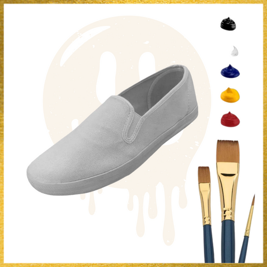 Complete Slip-On Sneaker Painting At Home Kit