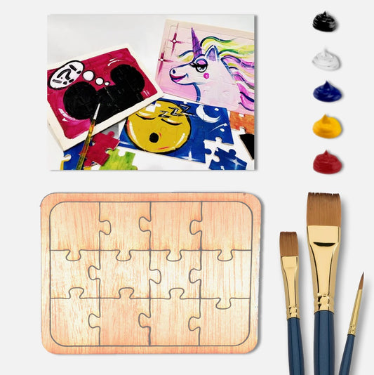 Complete Puzzle Painting At Home Kit